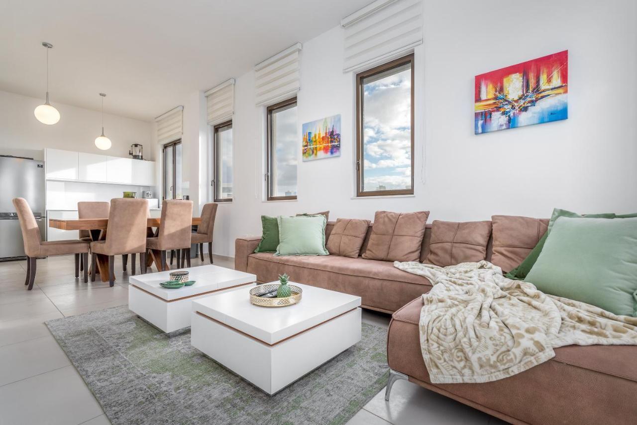 Modern & Bright 3 Bdr Close To The Beach Tel Aviv Buitenkant foto