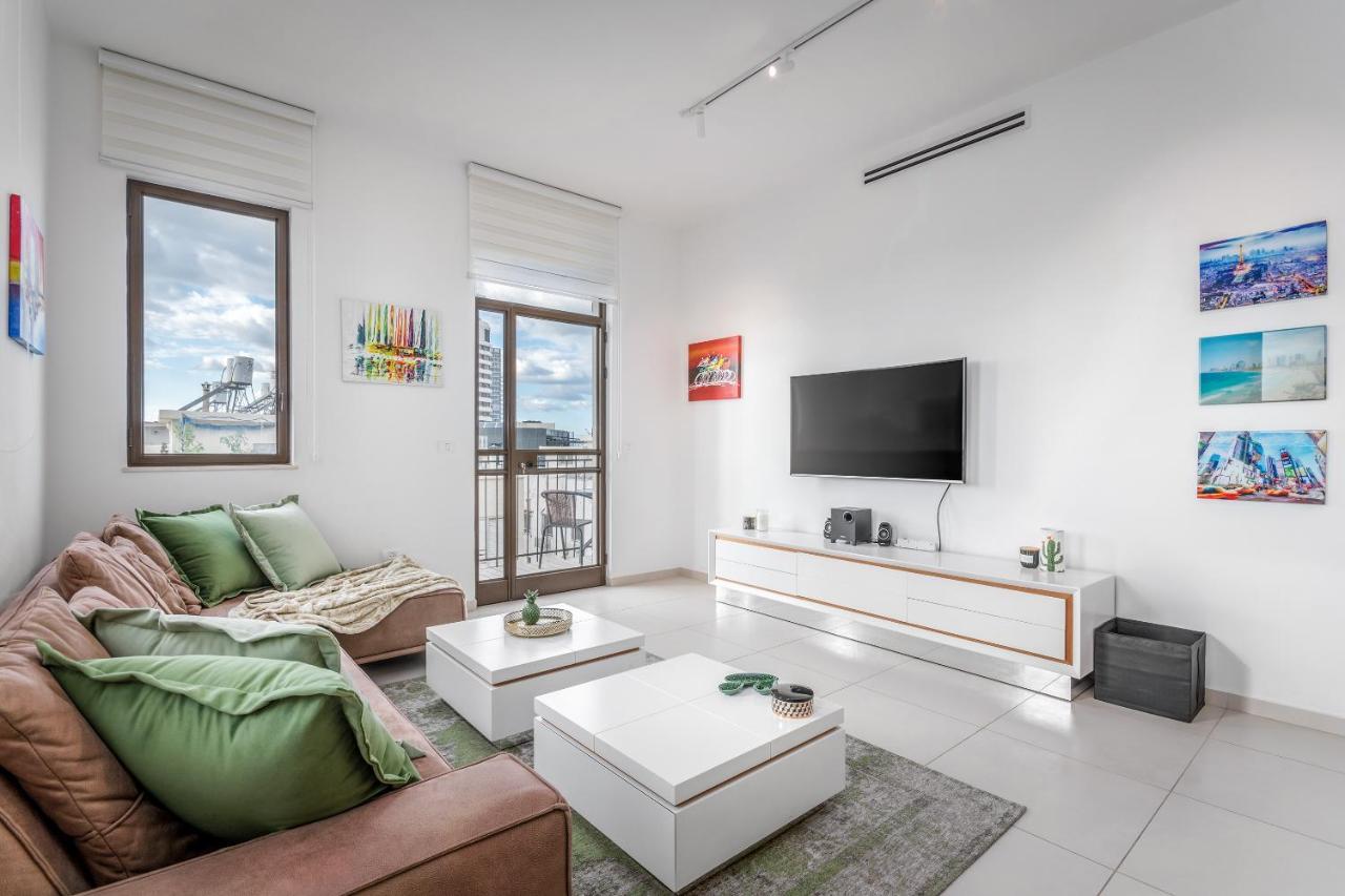 Modern & Bright 3 Bdr Close To The Beach Tel Aviv Buitenkant foto